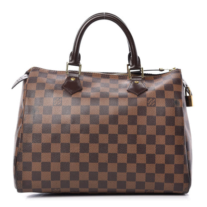 Louis Vuitton Damier Ebene Speedy 30 1 of 12