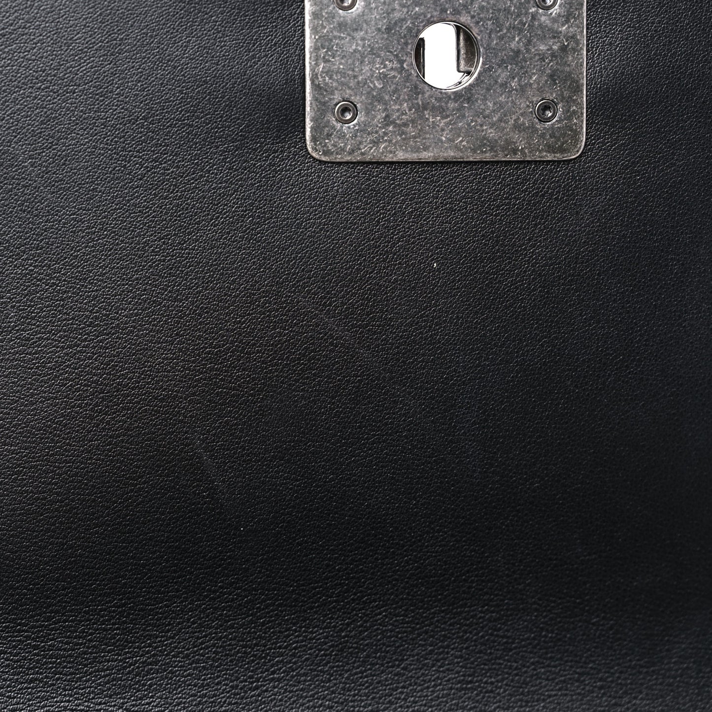 Lambskin Quilted Medium Boy Flap Black