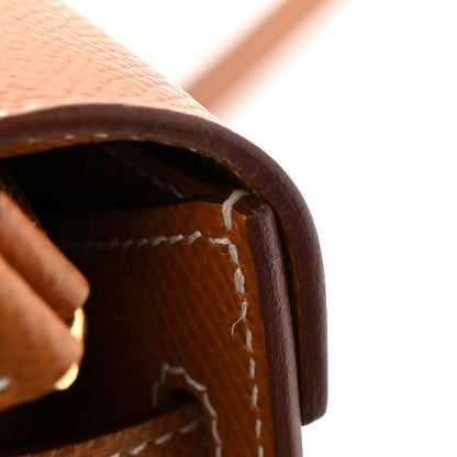 Hermes Epsom Kelly Wallet To Go Gold 11 of 11