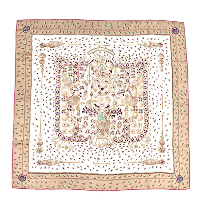 Hermes Silk Tresors Retrouves Scarf 90 1 of 3