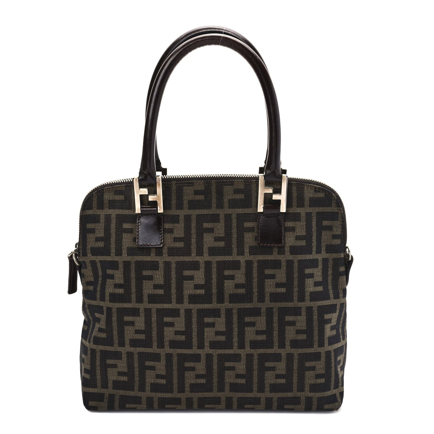 Zucca Top Handle Tote Tobacco