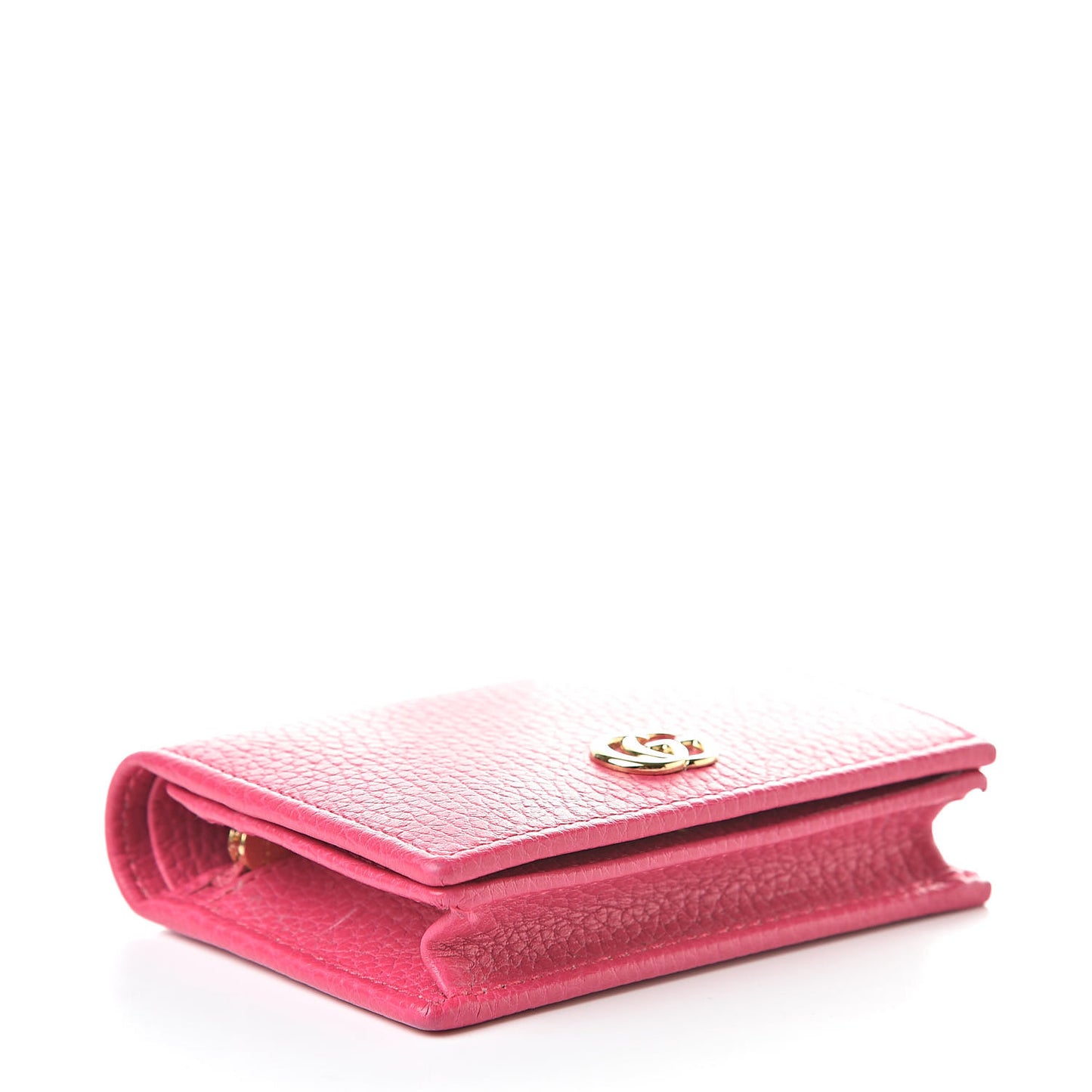 Dollar Calfskin GG Marmont Card Case Box Pink