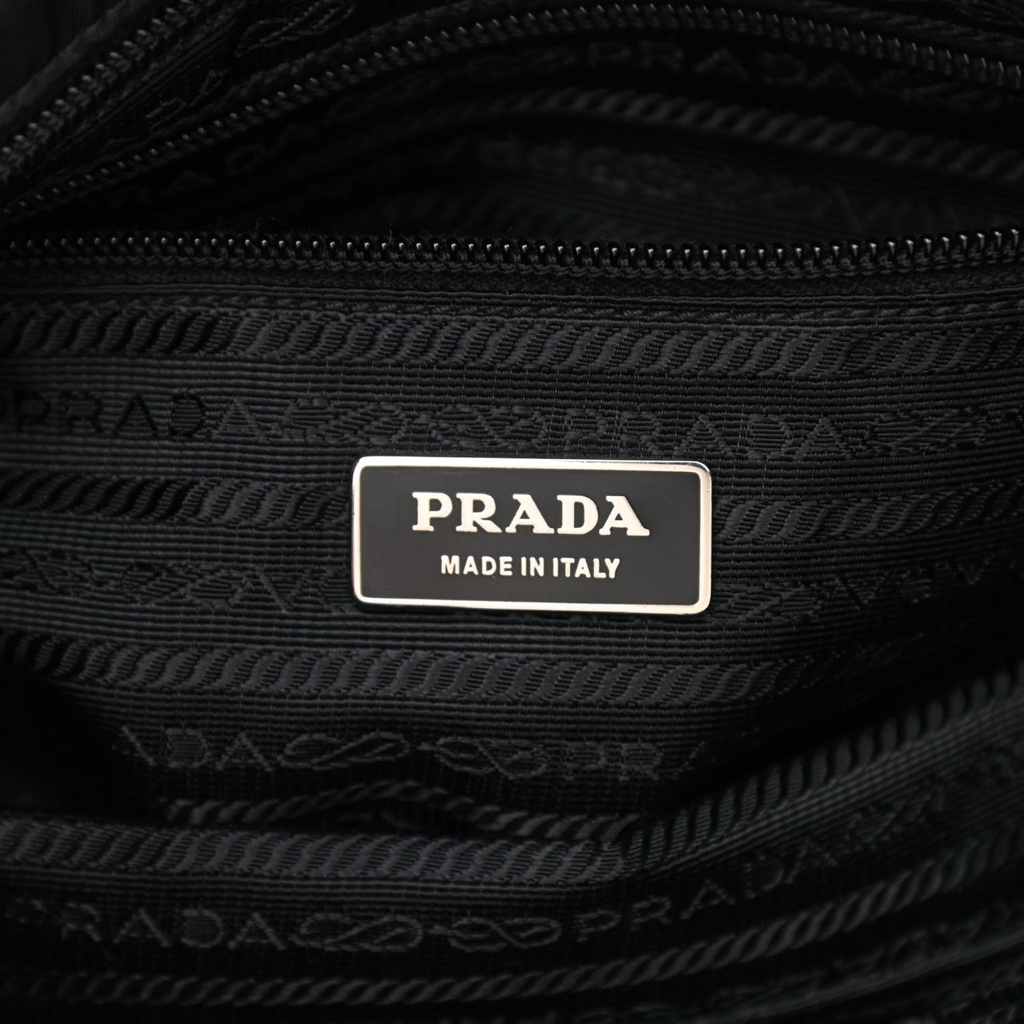 Tessuto Nylon Shoulder Bag Black