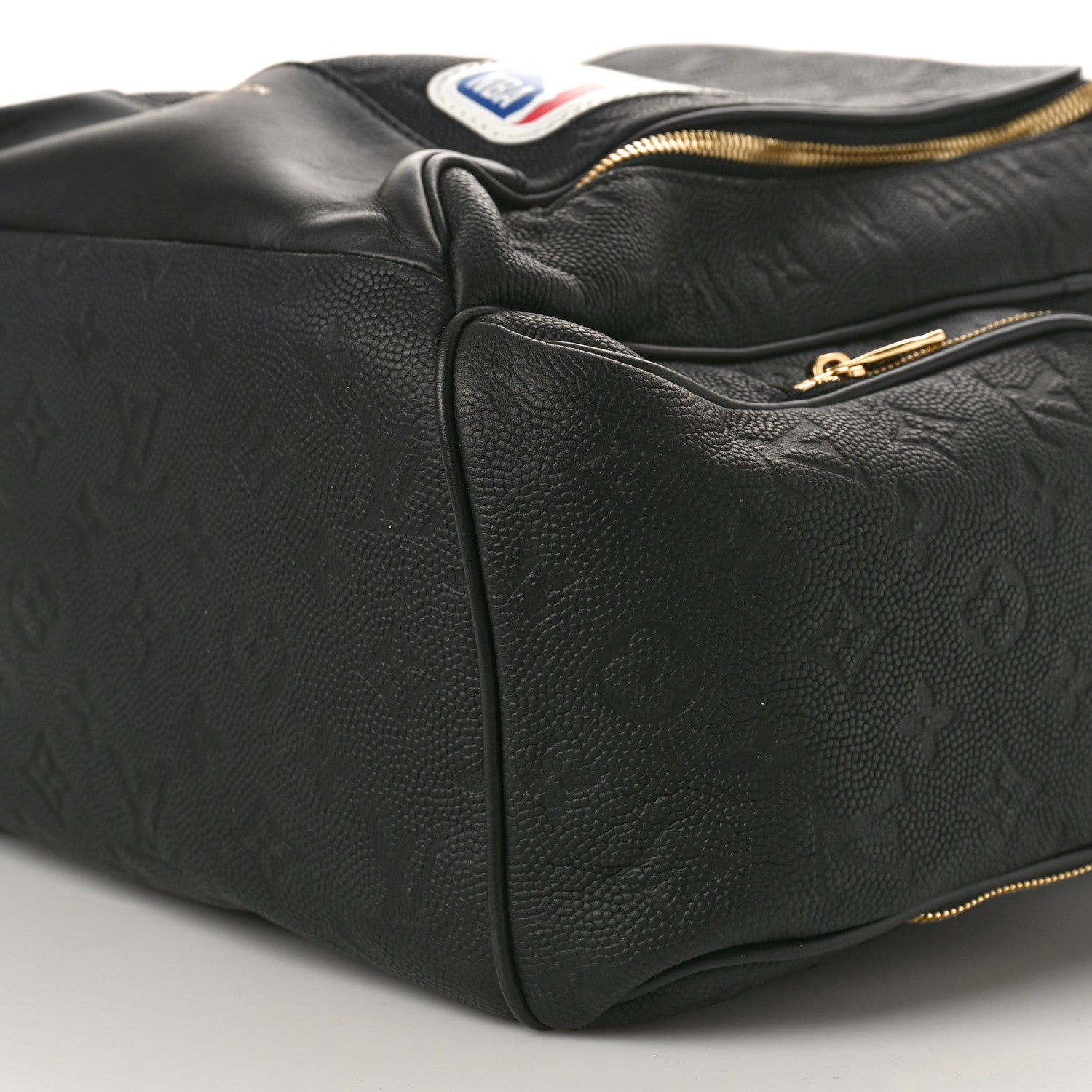 Louis Vuitton LOUIS VUITTON X NBA Grained Calfskin Monogram Basketball Backpack Black 9 of 9