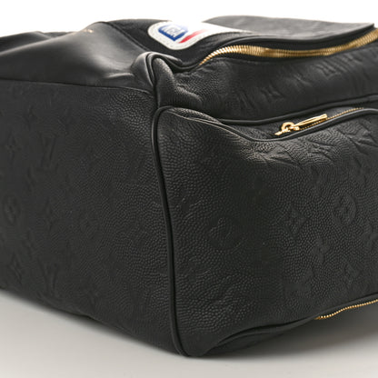 Louis Vuitton LOUIS VUITTON X NBA Grained Calfskin Monogram Basketball Backpack Black 9 of 9