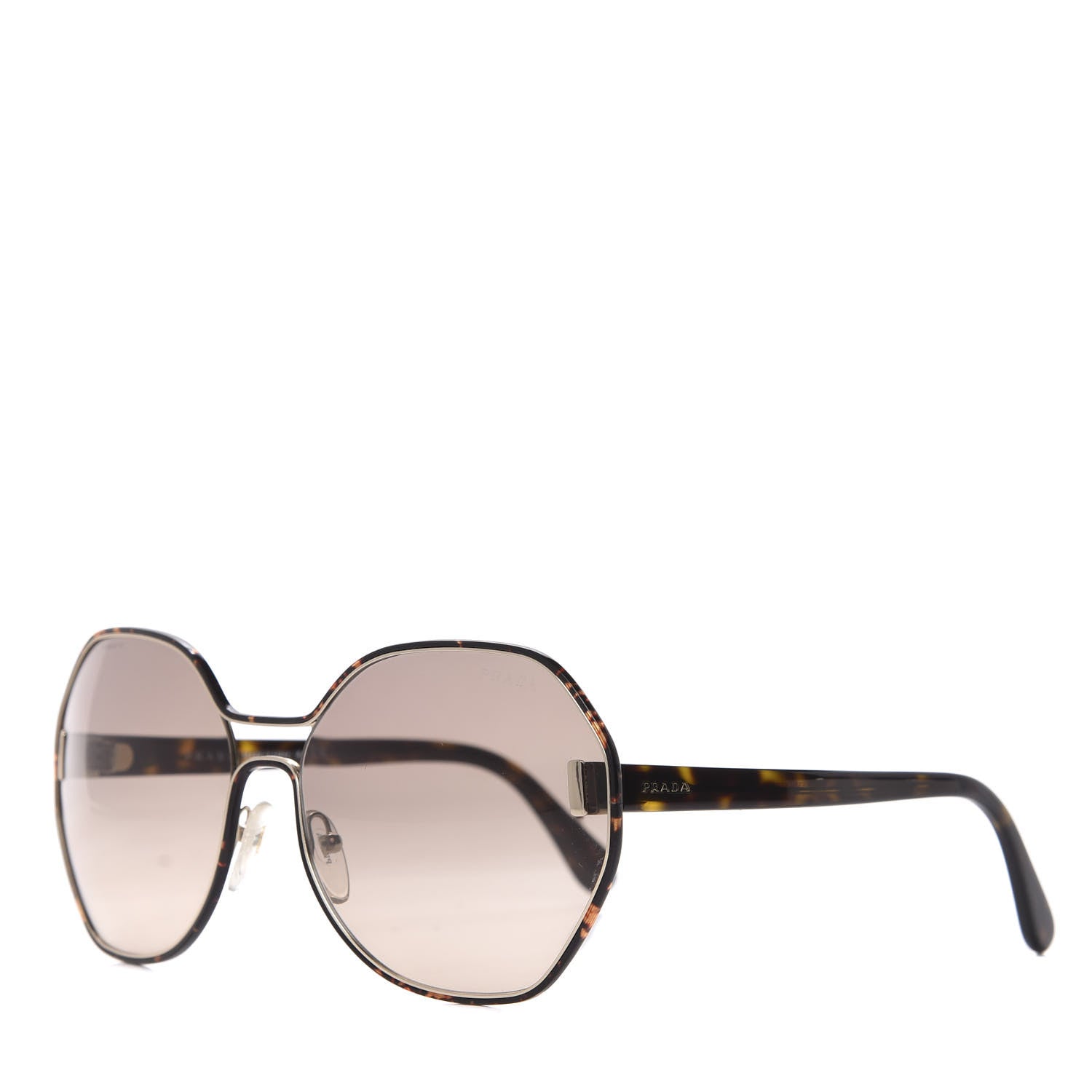 Prada Oversized Retro Sunglasses SPR 53T Tortoise 1 of 8