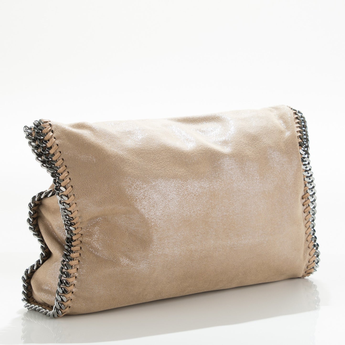 Shaggy Deer Small Falabella Tote Taupe