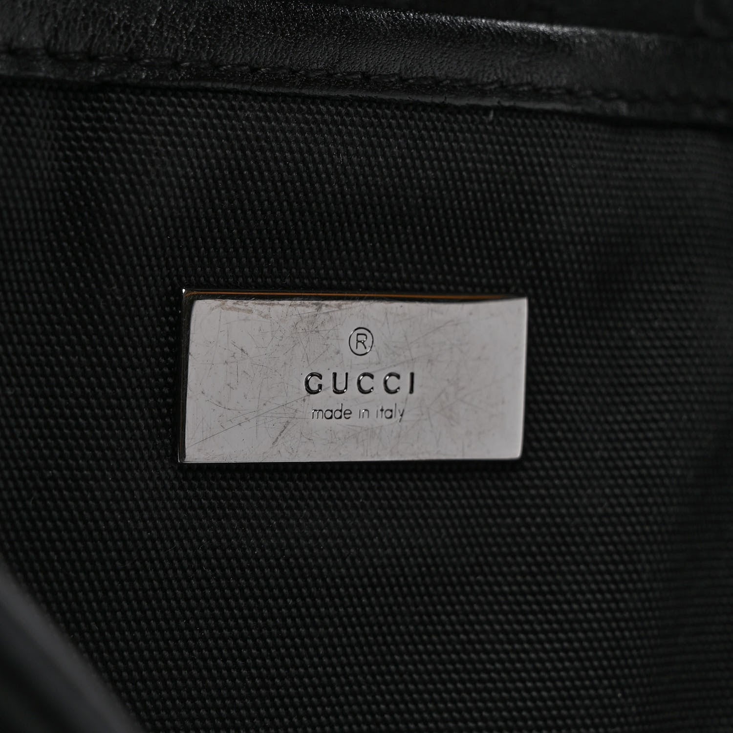 Gucci Guccissima Nylon Briefcase Black 12 of 12