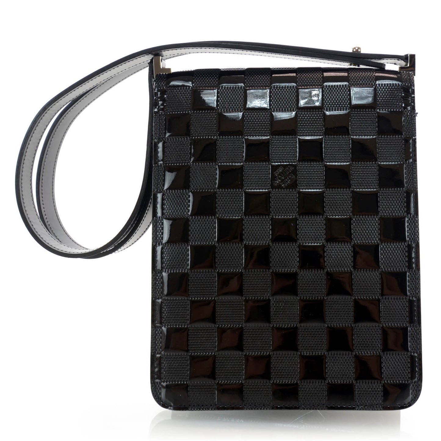 Damier Vernis Club Bag Black
