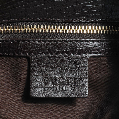 Gucci Monogram Large Horsebit Hobo Brown 6 of 7