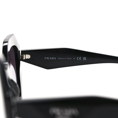 Prada Acetate Sunglasses SPR 16W Black 5 of 6