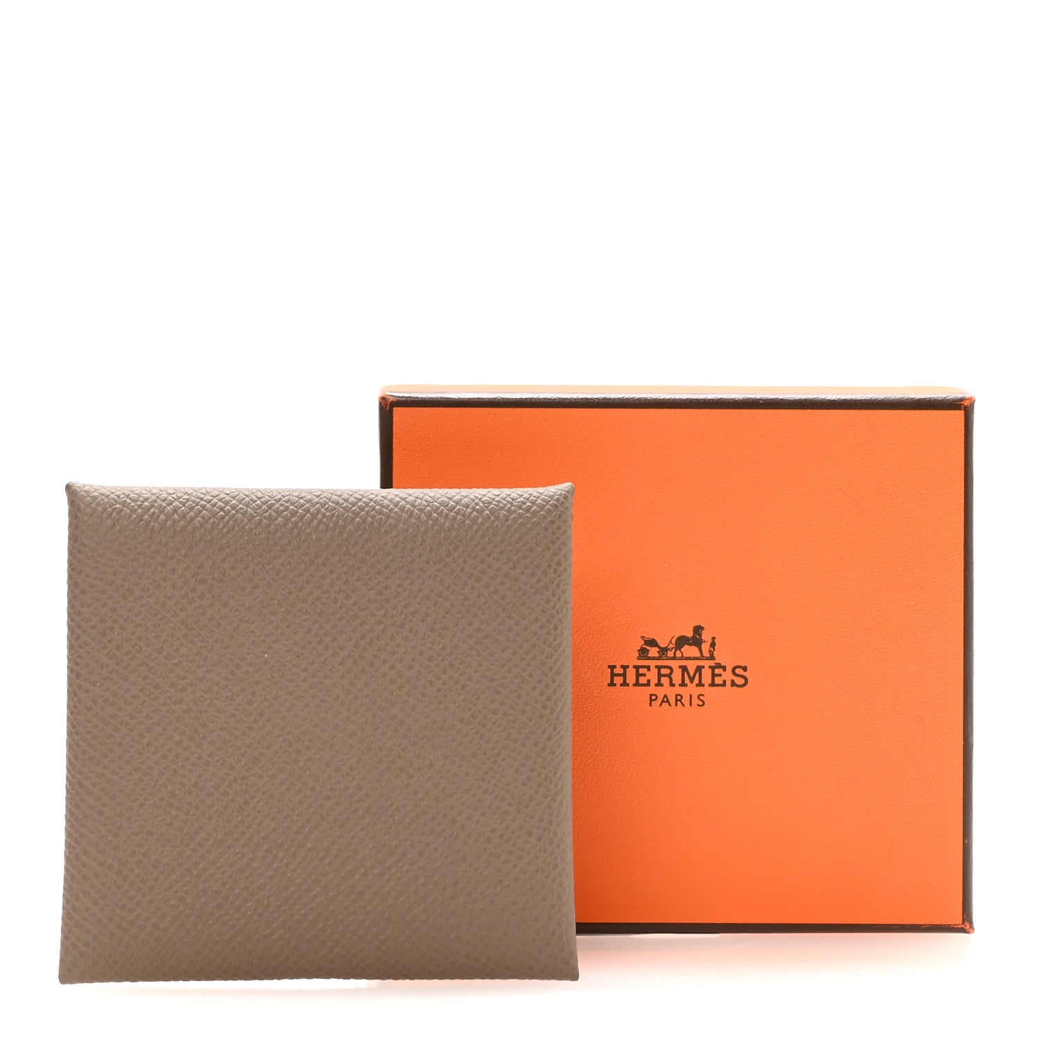 Hermes Epsom Bastia Coin Purse Etoupe 8 of 8