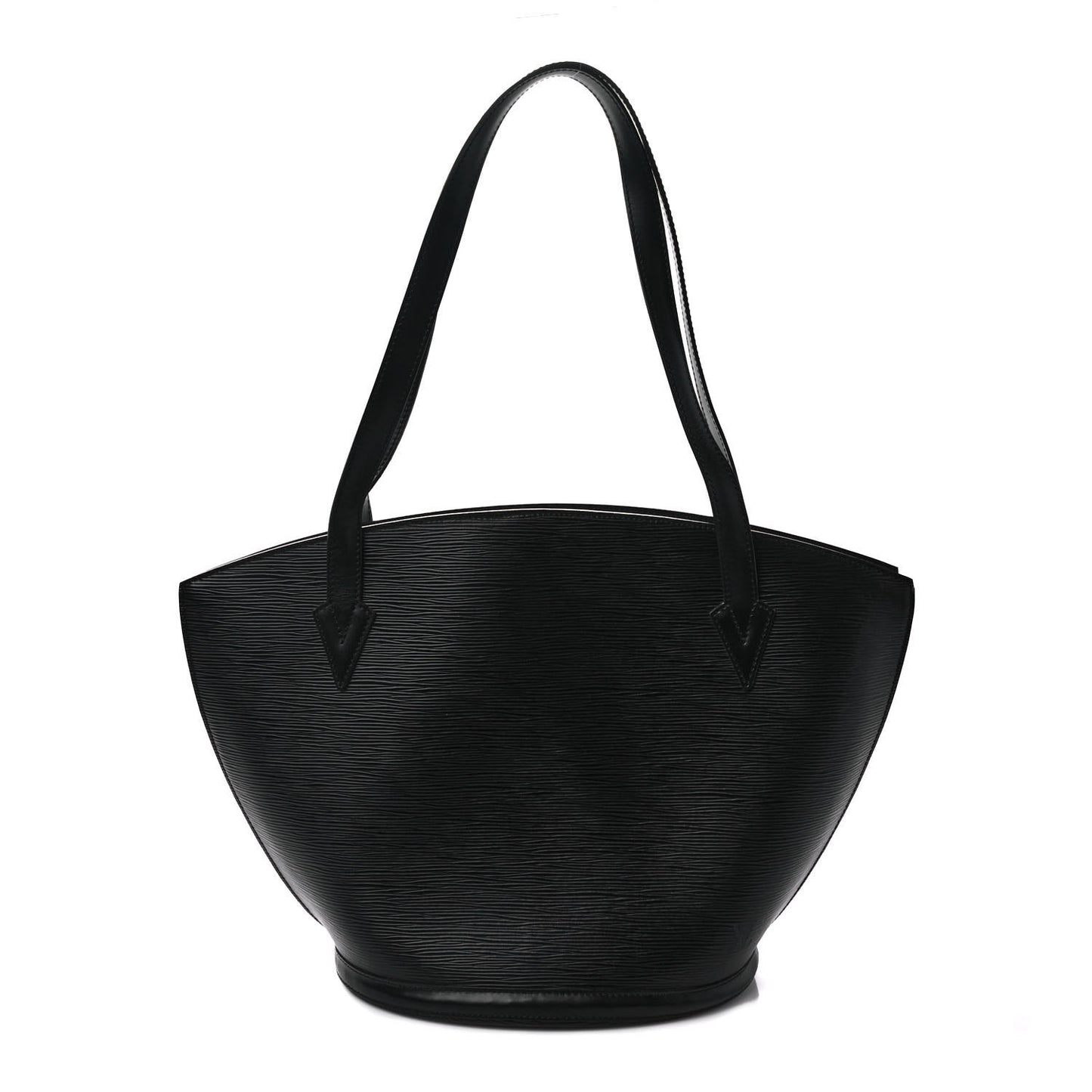 Epi Saint Jacques PM Long Straps Black