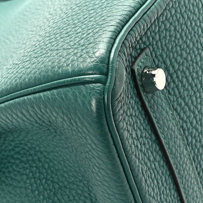 Hermes Togo Birkin 30 Malachite 10 of 11