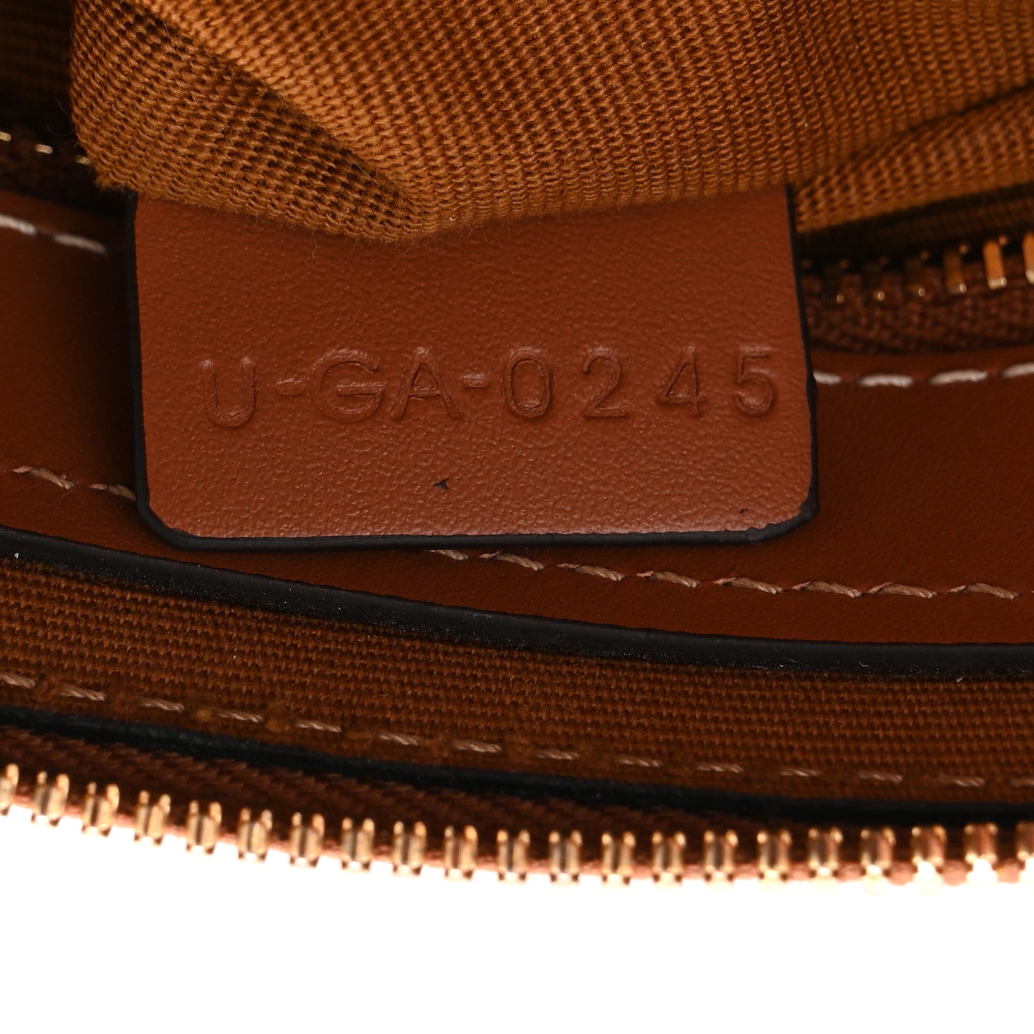 Celine Triomphe Canvas Calfskin Medium Boston Bag Tan 15 of 21