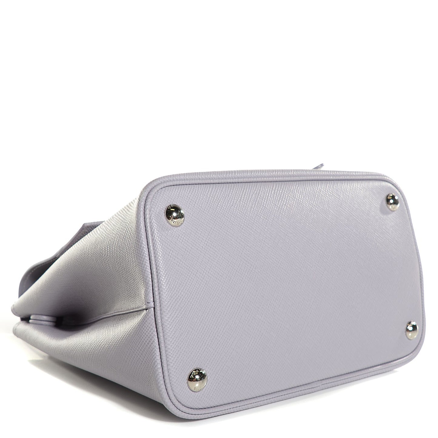 Saffiano Cuir Convertible Top Handle Tote Glicine