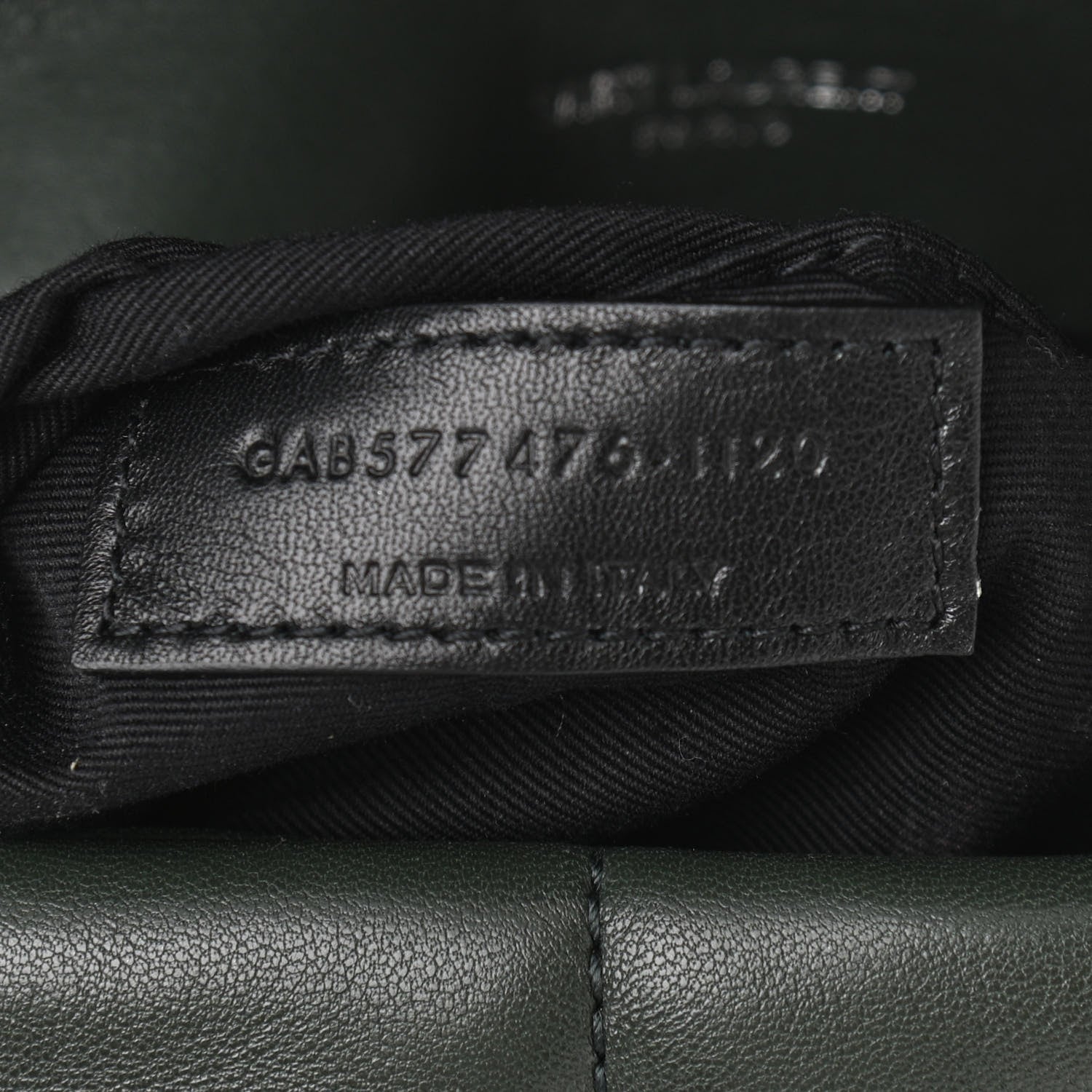Saint Laurent Lambskin Quilted Small Loulou Puffer Monogram Chain Satchel Concrete 7 of 13