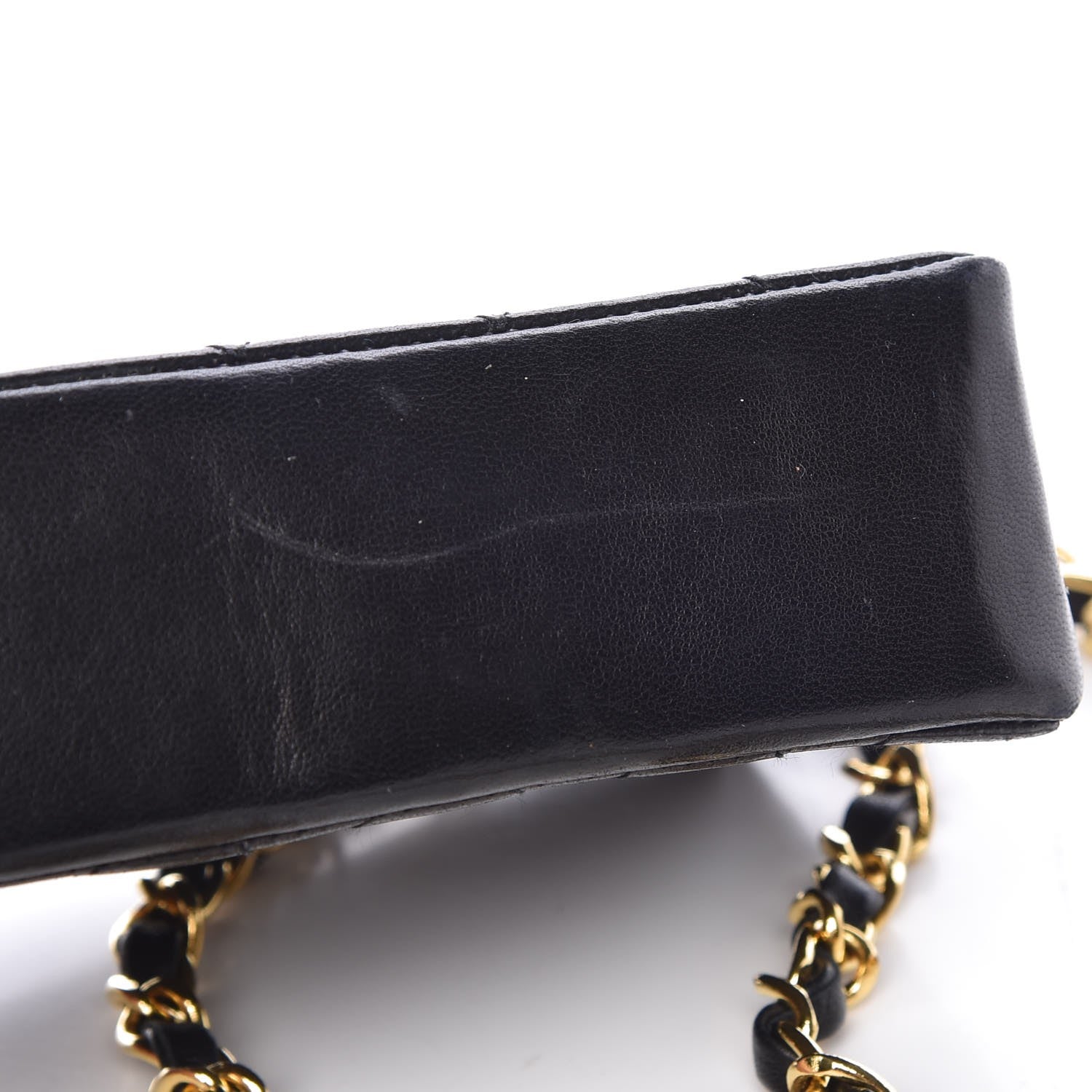 Chanel Lambskin Quilted Extra Mini Flap Black 8 of 8