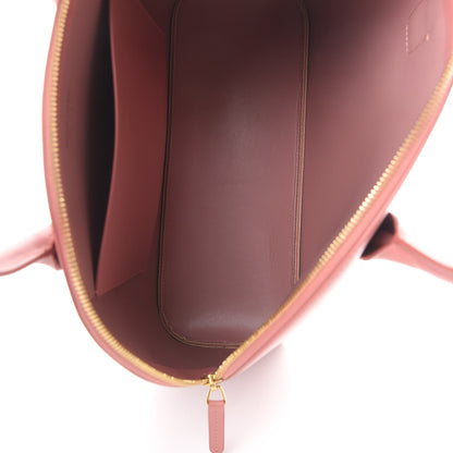 Mansur Gavriel Calfskin Top Handle Rounded Bag Blush 5 of 13