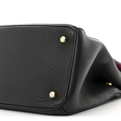 Christian Dior Bullcalf Small Be Dior Flap Black Fraise 9 of 12