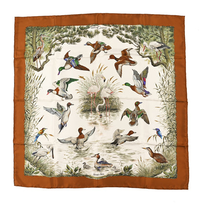 Hermes Silk Halte En Camargue Scarf 90 1 of 3
