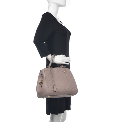 Louis Vuitton Empreinte Montaigne MM Mastic 2 of 12