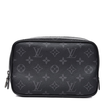 Louis Vuitton Monogram Eclipse Toilet Pouch PM 1 of 9
