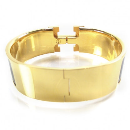 Hermes Enamel Clic Clac H Bracelet Wide Black 2 of 5