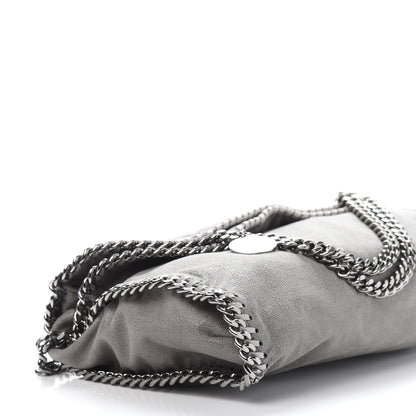 Stella McCartney Shaggy Deer Falabella Fold Over Tote Grey 7 of 11