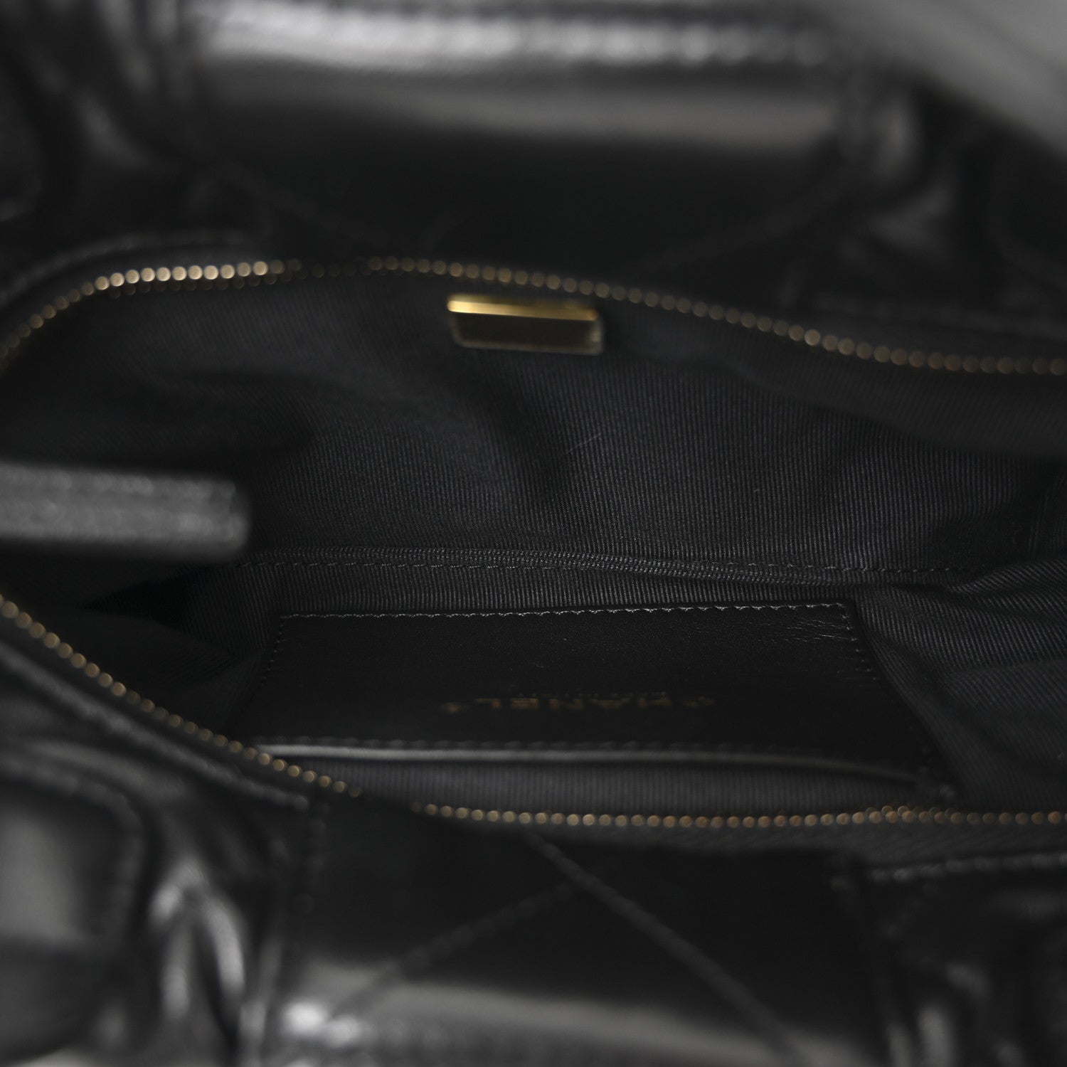 Chanel Lambskin Quilted Mini Bow Bag Black 5 of 10