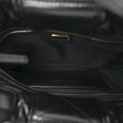 Chanel Lambskin Quilted Mini Bow Bag Black 5 of 10