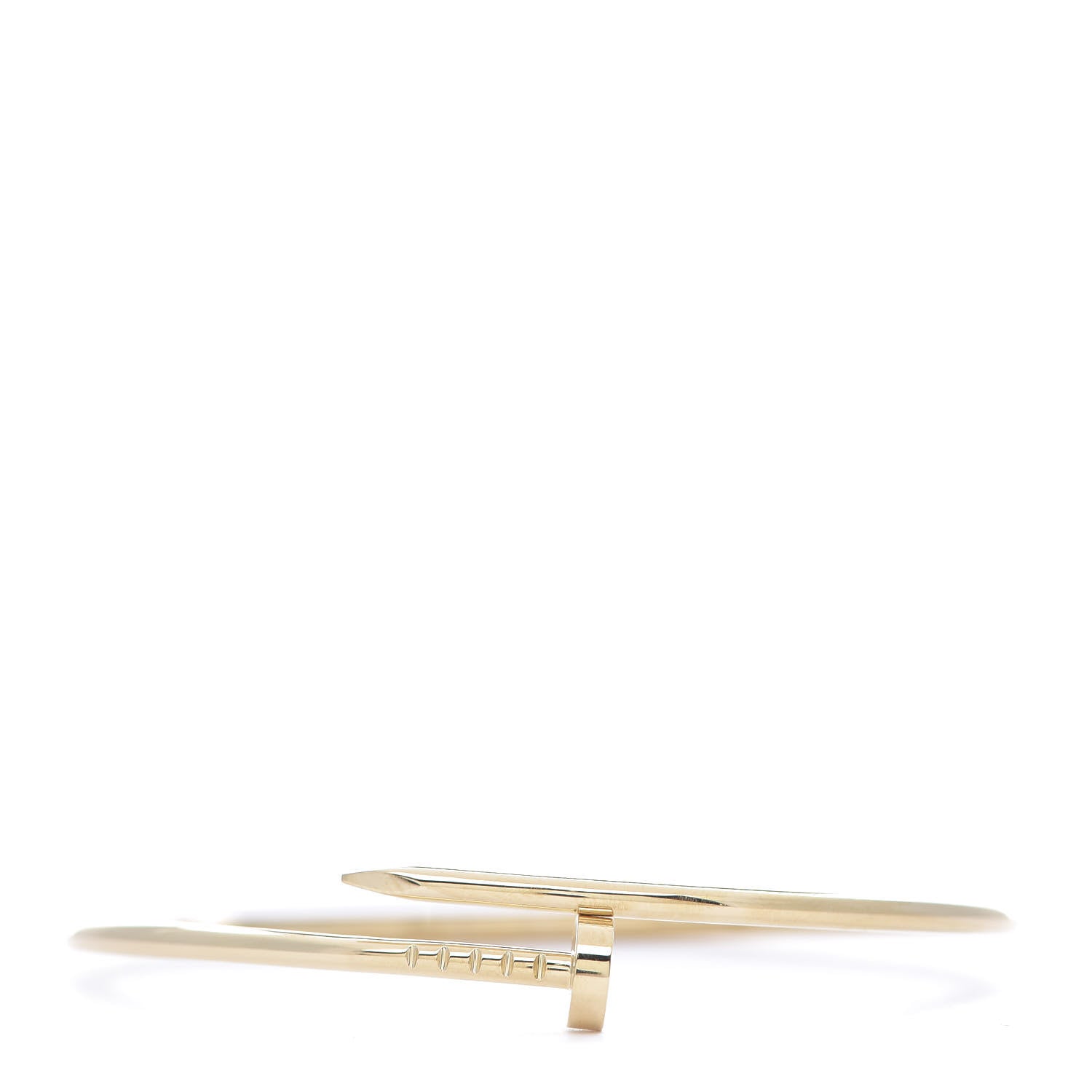 Cartier 18K Yellow Gold Small Juste Un Clou Bracelet 18 1 of 5