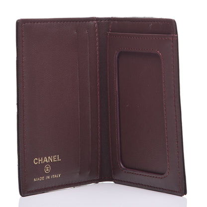 Chanel Lambskin Quilted Card Holder Wallet Black 3 of 6