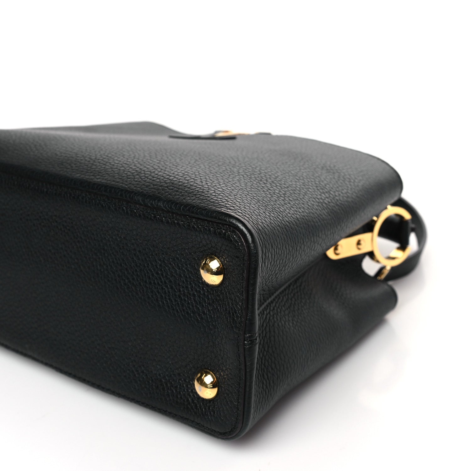 Louis Vuitton Taurillon Capucines PM Black 8 of 8