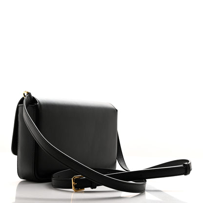 Burberry Calfskin Vintage Check New Hampshire Bag Black 3 of 11