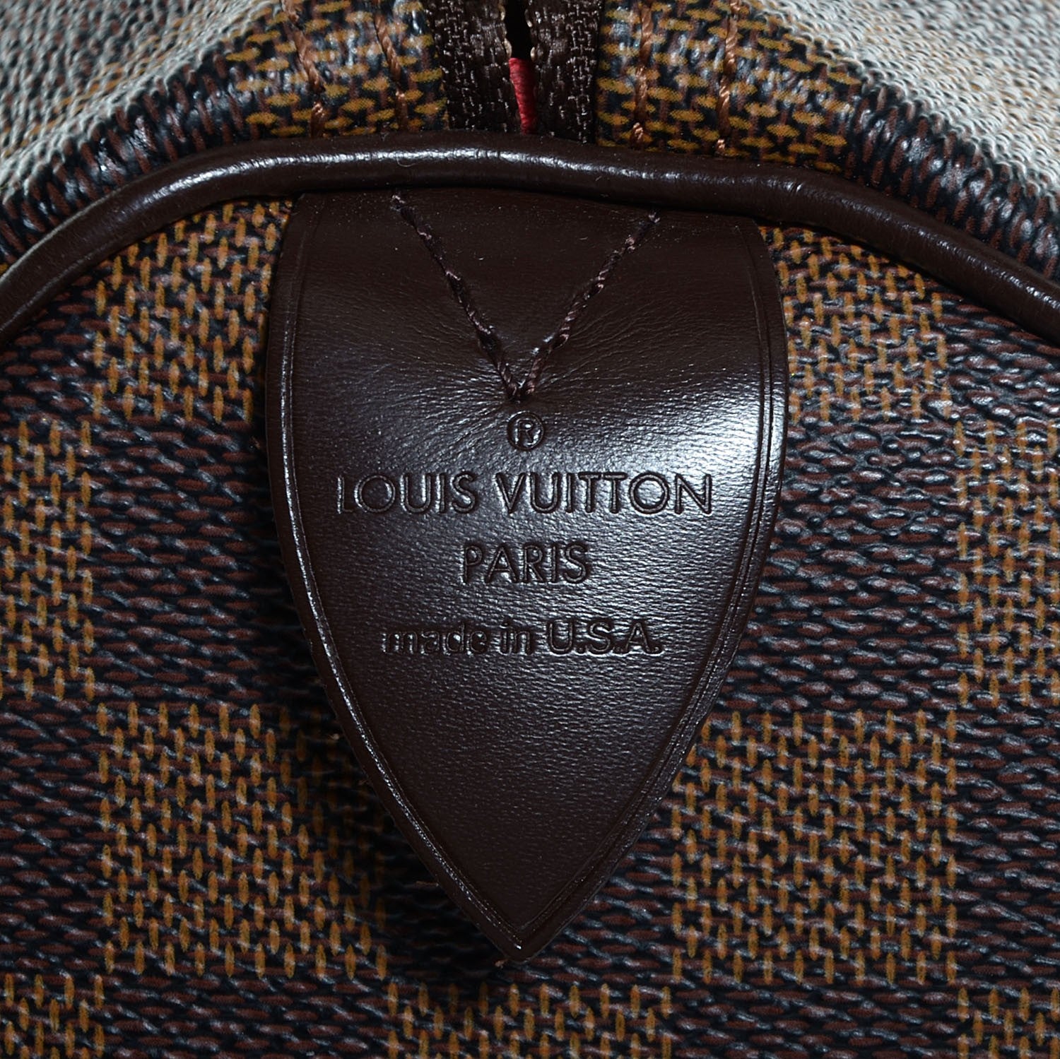 Louis Vuitton Damier Ebene Speedy 30 7 of 7