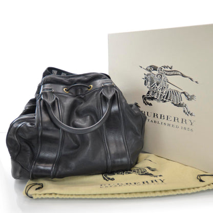 Burberry Leather Large Collins Tote Black 3 of 10