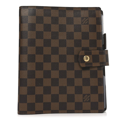 Louis Vuitton Damier Ebene Large Ring Agenda Cover 2 of 12