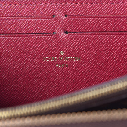 Louis Vuitton Monogram Clemence Wallet Fuchsia 6 of 7