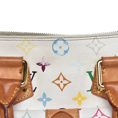 Louis Vuitton Monogram Multicolor Speedy 30 White 8 of 16