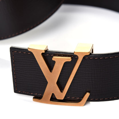 Louis Vuitton Utah LV Initiales 40mm Belt 90 36 Coffee 5 of 9