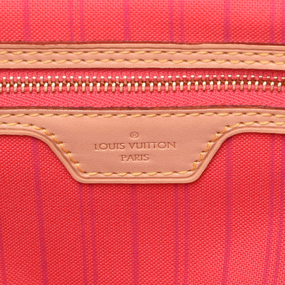 Louis Vuitton Damier Azur Delightful PM Pink 6 of 8