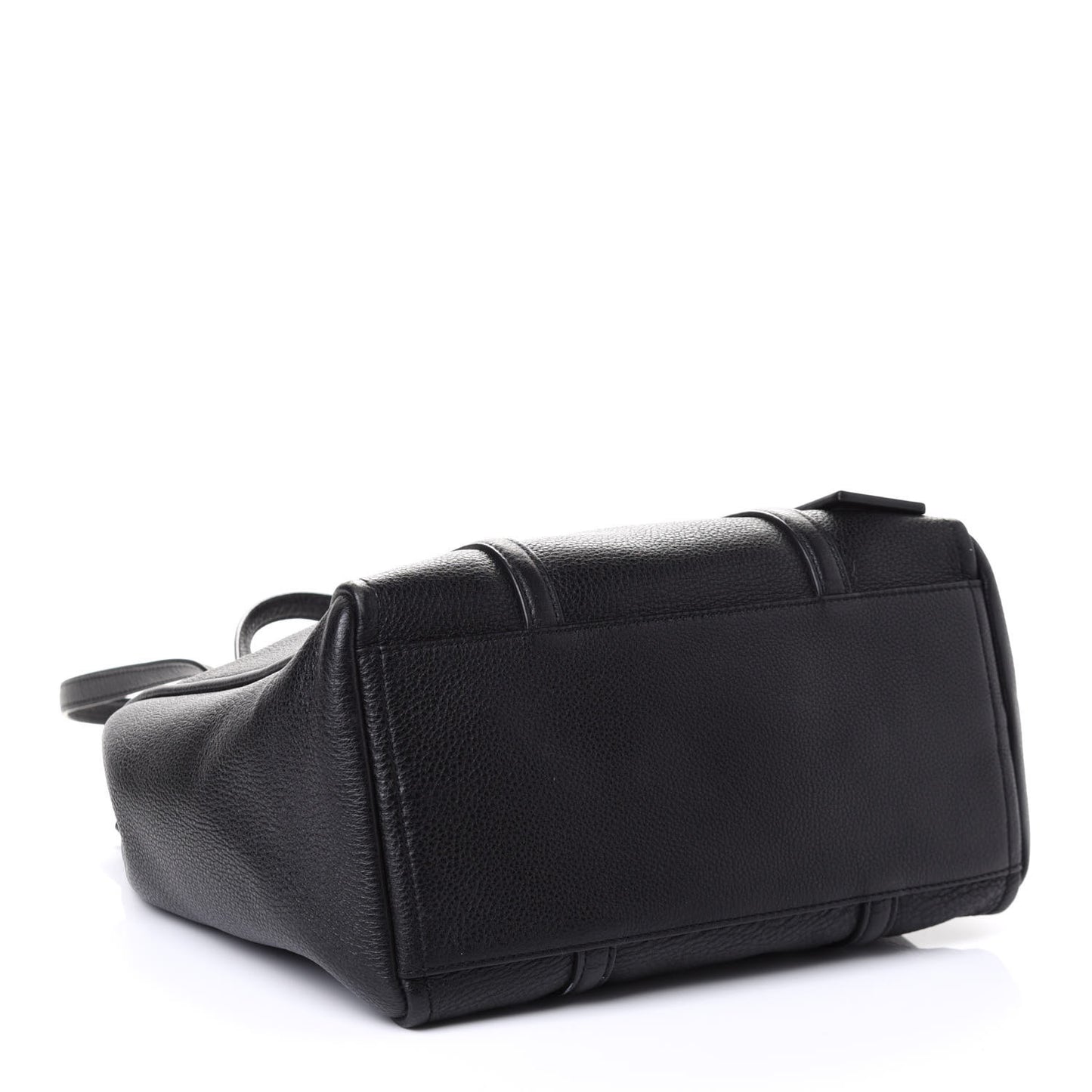 Grained Calfskin The Tag Tote Black