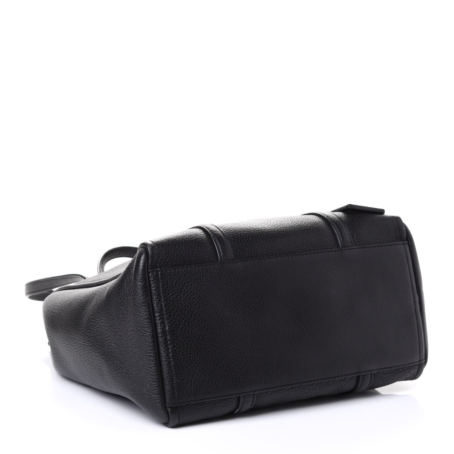 Marc Jacobs Grained Calfskin The Tag Tote Black 3 of 4