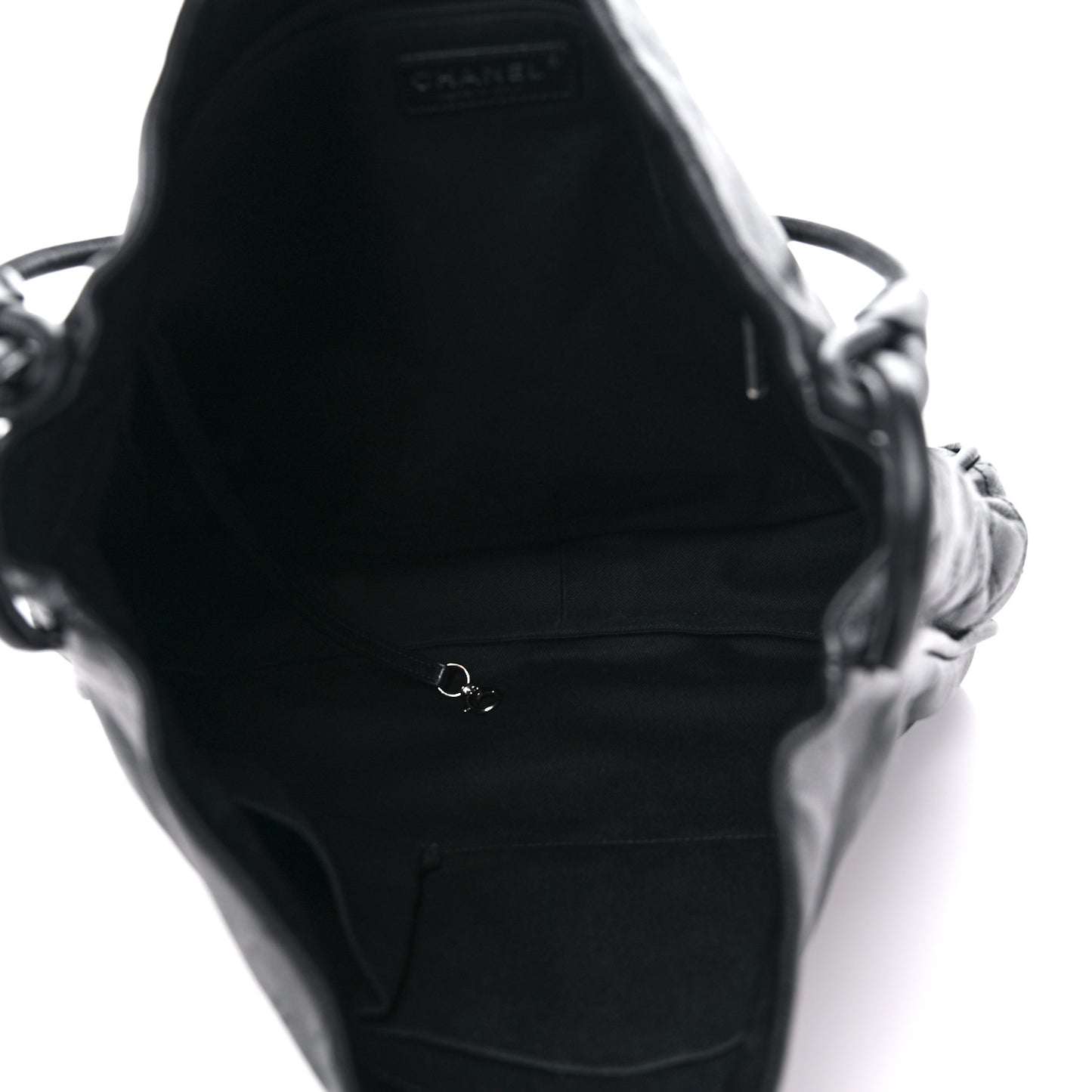 Calfskin Coco Curve Tote Black