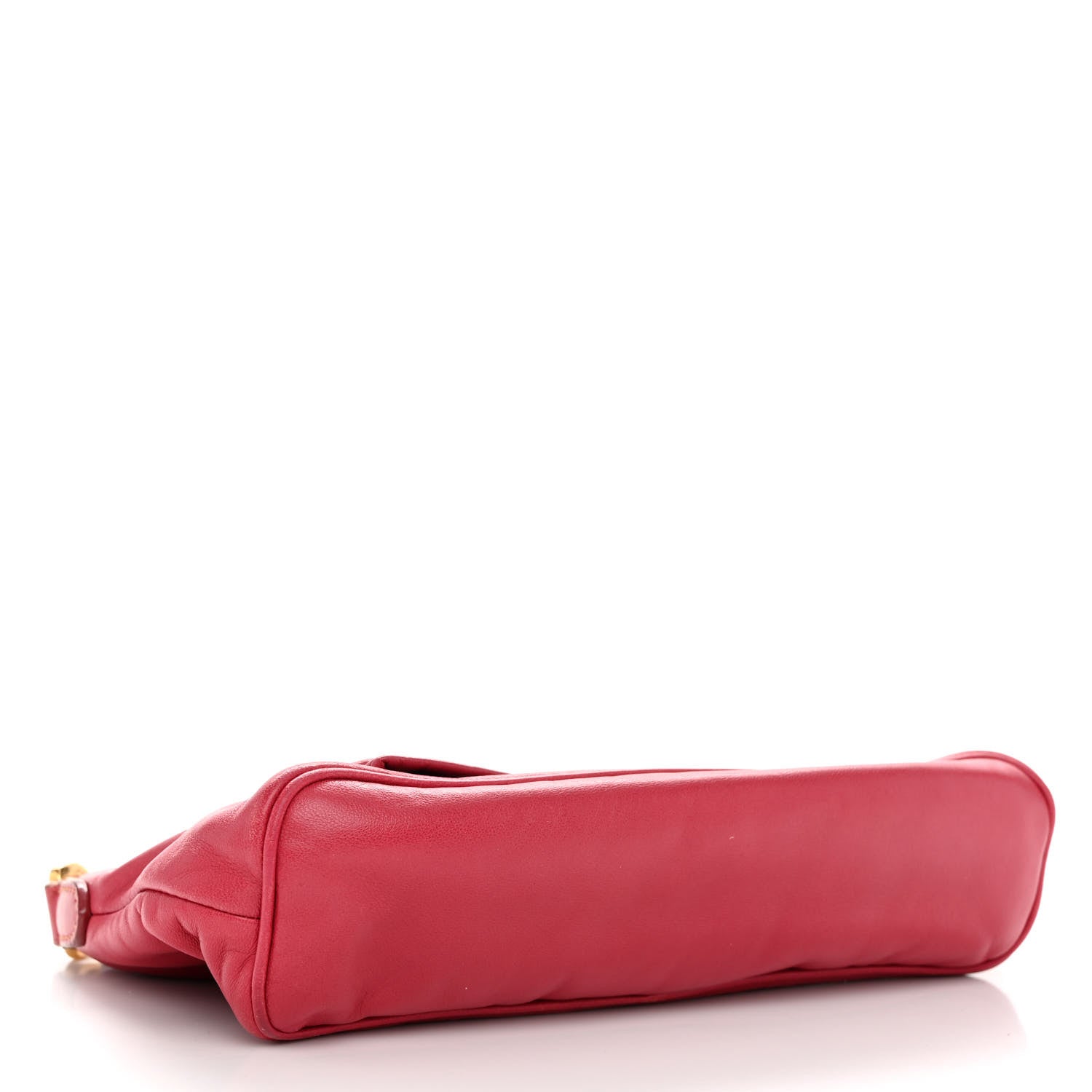 Prada Nappa Fiocco Bow Pochette Peonia 4 of 12