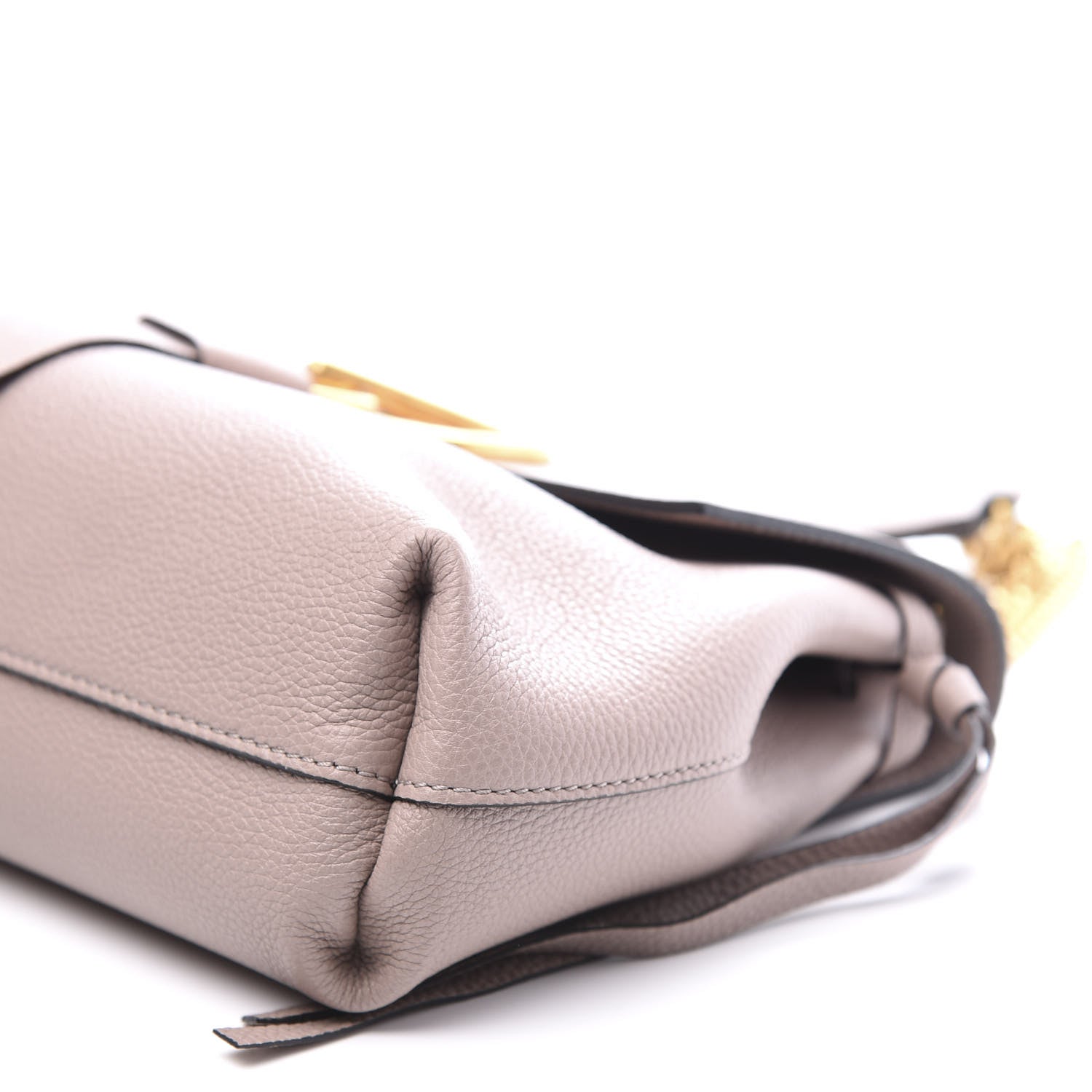 Valentino Garavani Grainy Calfskin VRing Chain Crossbody Bag Poudre 7 of 9