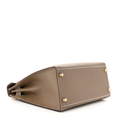 Hermes Epsom Kelly Sellier 28 Etoupe 4 of 11