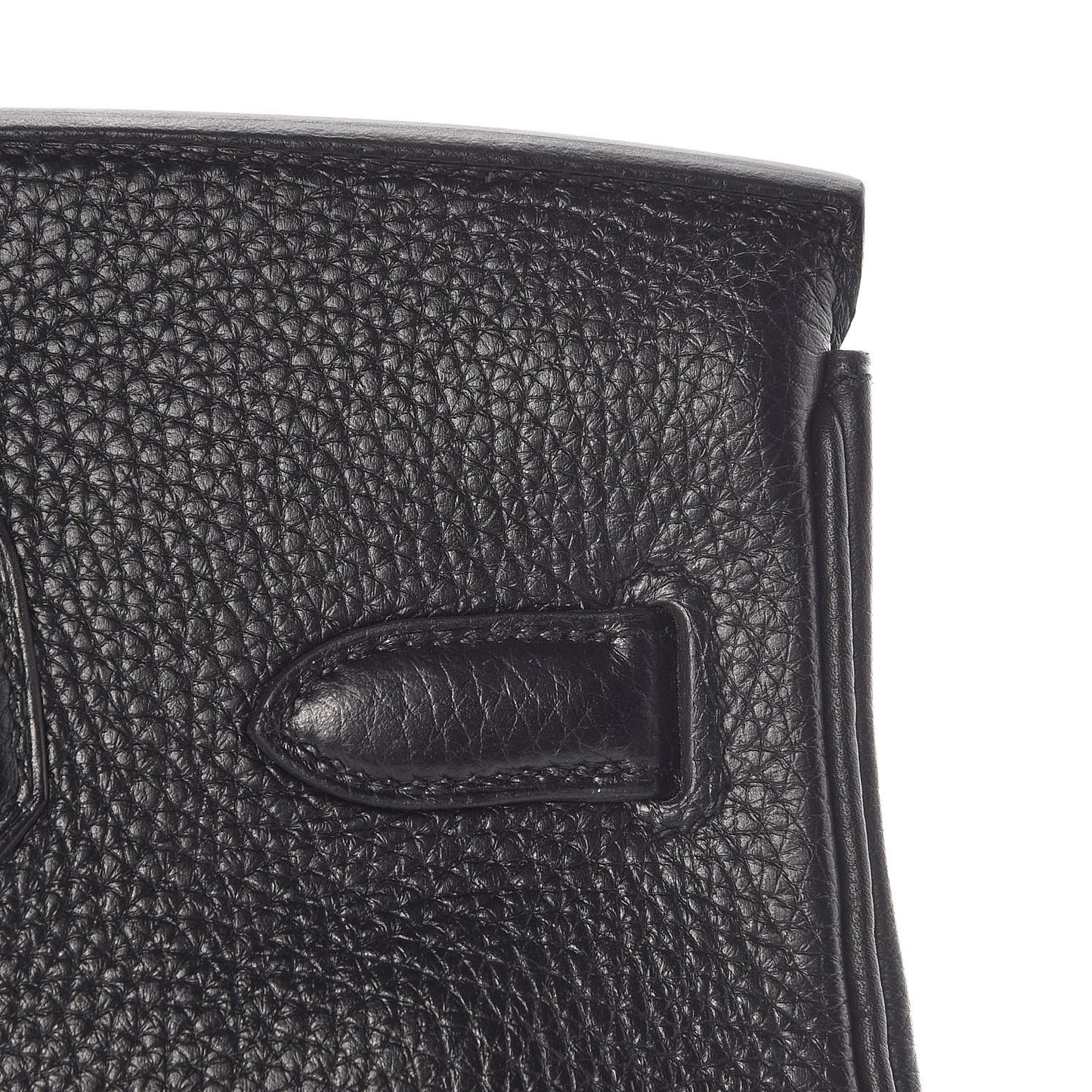 Taurillon Clemence Birkin 30 Black