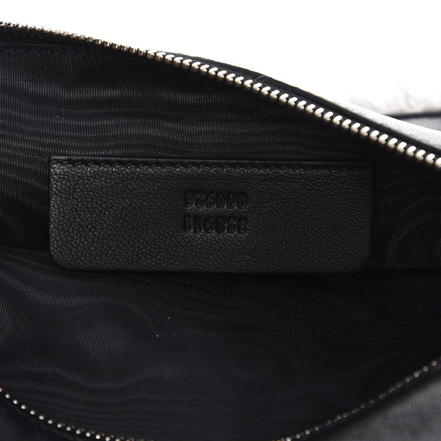 Fox Fur Folded Clutch Natural